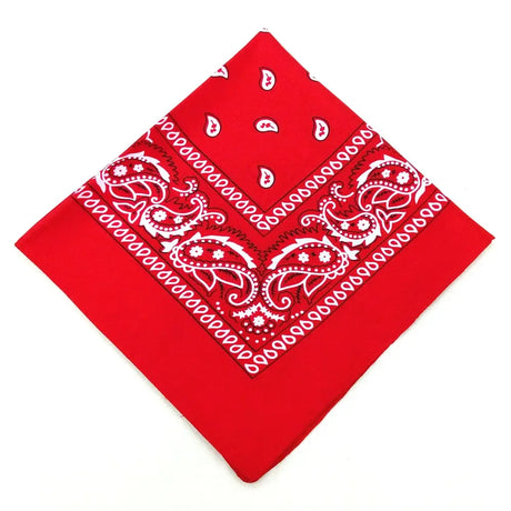 Fashion Bandana Kerchief Head Square Scarves Print Handkerchief Woman Man Hair Band Neck Scarf Sports Headwear Wrap Head Scarf