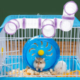 Hamster Tubes Glider Tool Cage Pink Hideaway Maze Accessories Outer Pets Hut Exercising Rats Playground Plastic Hedgehogs