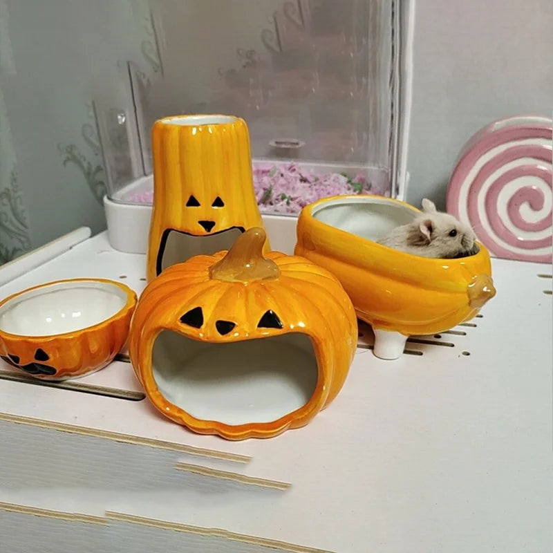 2024 Small pets houses and habitats hamster cage rabbits ceramics pets products for guinea pig accessories pet shop pet supplies