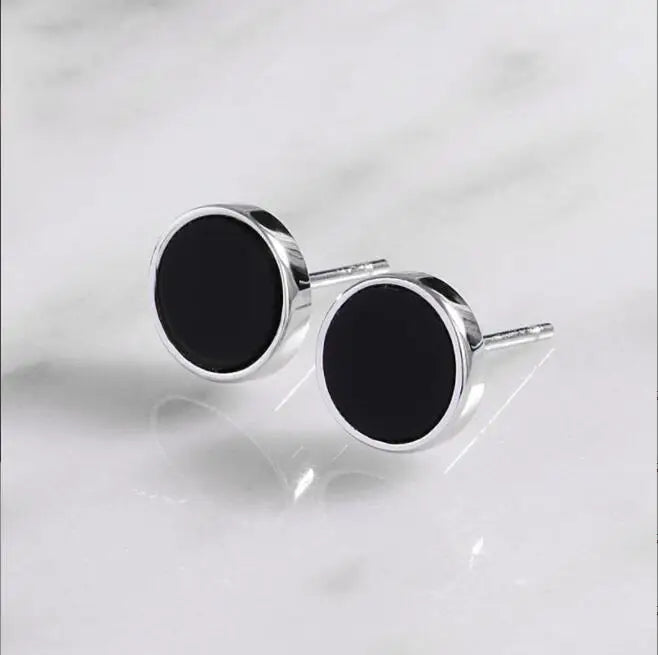 2022 New Simple Zircon Stud Earrings Single Trend Personality Hip-hop Niche Hook Shape Earrings for Women Men Party Jewelry