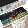 Mouse Pad Gaming Anime Street XL HD Large Mousepad XXL Mechanical Keyboard Pad Office Office Accessories Mouse Mats Mice Pad