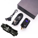 Powerful Wireless Tattoo Pen Set Rocket Mini Rotary Tattoo Machine Kit RCA Jack With Mini LED Tattoo Power Supply Rechargeable