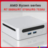 Topton Mini PC Gamer AMD Ryzen 9 5900HX 7 7730U 5800U Windows 11 DDR4 3200MHz Gaming PC Computer Barebone 8K HTPC WiFi6 BT5.2