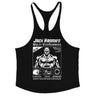 Anime Baki Hanma Stringer Tank Top for Men Cotton Y-Back Vest Tees Tops Muscular Training Undershirt Gym Workout Bodybuilding