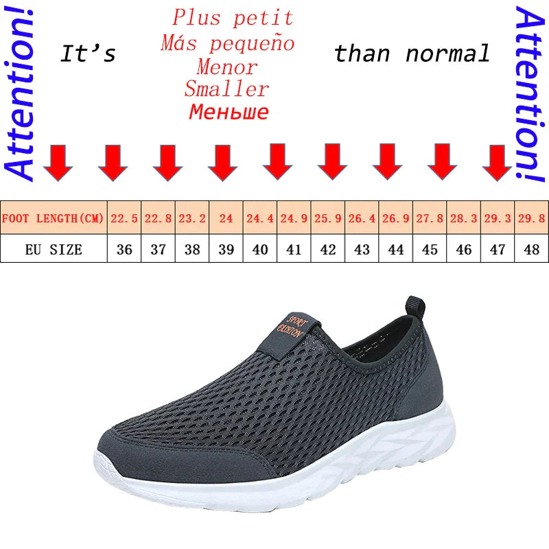 Men's Sneakers Breathable Men Casual Shoes Outdoor Non-Slip Male Loafers Walking Lightweight Fashion Male Tennis Free Shipping