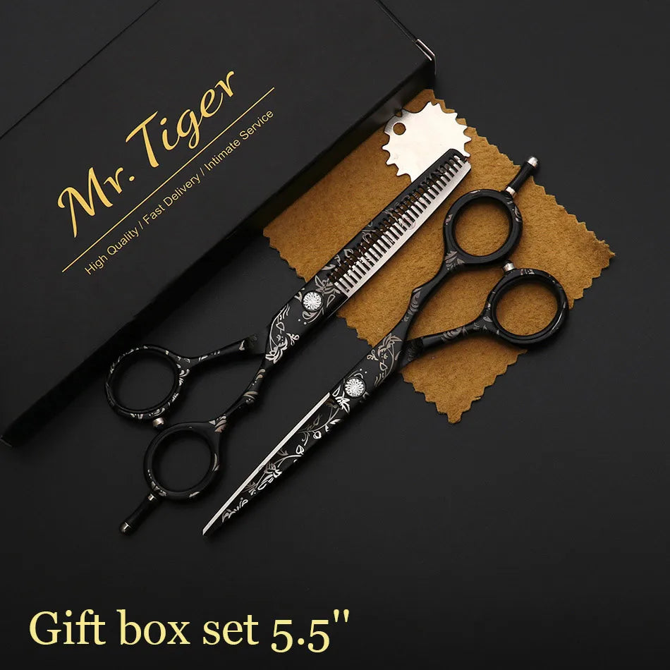 Sharp Blade Professional Hair Scissors 5.5 6.0 Salon Hair Cutting Shears Barber Scissors Hair Professional Hairdressing Scissors