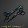 Sharp Blade Professional Hair Scissors 5.5 6.0 Salon Hair Cutting Shears Barber Scissors Hair Professional Hairdressing Scissors