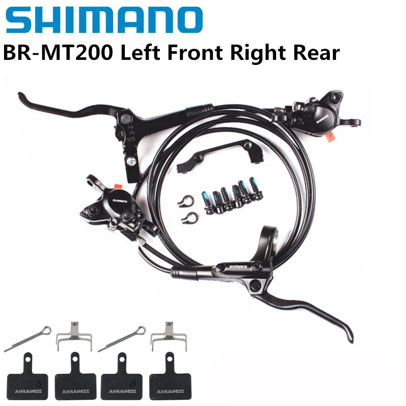 Shimano MT200 Brake BL BR MTB E-bike Hydraulic Disc Brake Bicycle Electric Bike Brake Left Front Right Rear Brake