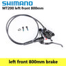 Shimano MT200 Brake BL BR MTB E-bike Hydraulic Disc Brake Bicycle Electric Bike Brake Left Front Right Rear Brake