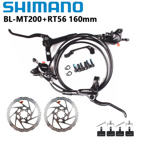 Shimano MT200 Brake BL BR MTB E-bike Hydraulic Disc Brake Bicycle Electric Bike Brake Left Front Right Rear Brake