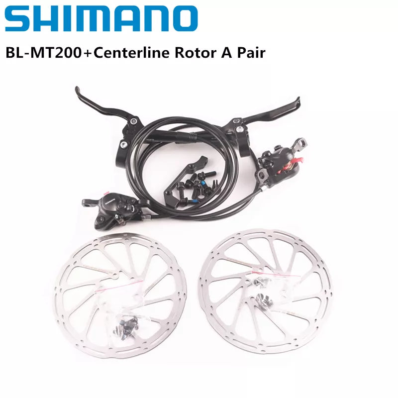 Shimano MT200 Brake BL BR MTB E-bike Hydraulic Disc Brake Bicycle Electric Bike Brake Left Front Right Rear Brake