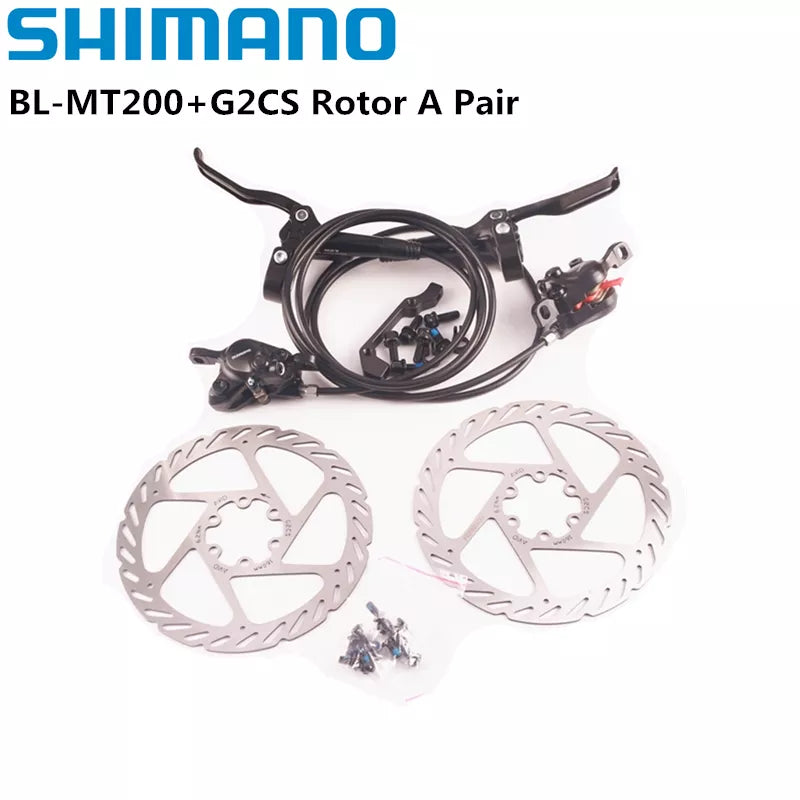 Shimano MT200 Brake BL BR MTB E-bike Hydraulic Disc Brake Bicycle Electric Bike Brake Left Front Right Rear Brake