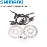 Shimano MT200 Brake BL BR MTB E-bike Hydraulic Disc Brake Bicycle Electric Bike Brake Left Front Right Rear Brake