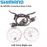 Shimano MT200 Brake BL BR MTB E-bike Hydraulic Disc Brake Bicycle Electric Bike Brake Left Front Right Rear Brake