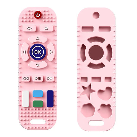 Silicone Baby Teether Chew Toys Scratch Gums for Baby Remote Control Shape Early Educational Toys for Newborn Baby Accessories