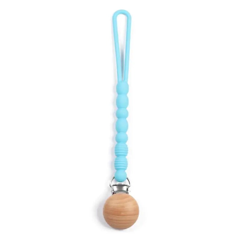 Silicone Pacifier Clips Holder Chain For Newborn Teething Soother Chew Dummy Chains Nipple Holder Anti-drop Chain Baby Items