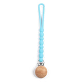 Silicone Pacifier Clips Holder Chain For Newborn Teething Soother Chew Dummy Chains Nipple Holder Anti-drop Chain Baby Items