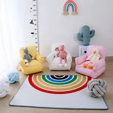 Sillas De Comedor Silla Infantil Cloth Art Children Lazy Sofa Chair Kindergarten Early Education Agency Baby Cute Cartoon Stool