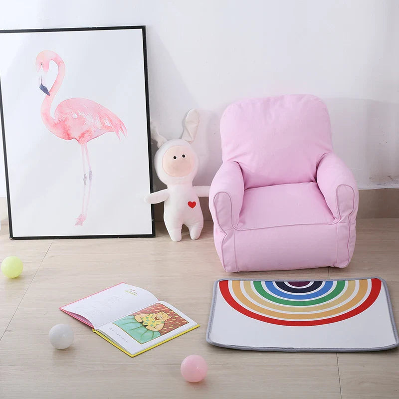 Sillas De Comedor Silla Infantil Cloth Art Children Lazy Sofa Chair Kindergarten Early Education Agency Baby Cute Cartoon Stool