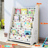 Simple Floorstanding Children’s Bookshelf Environmental Protection Student Bookcase Picture Book Storage Rack for Kindergarten