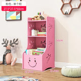 Simple Floorstanding Children’s Bookshelf Environmental Protection Student Bookcase Picture Book Storage Rack for Kindergarten