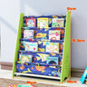 Simple Floorstanding Children’s Bookshelf Environmental Protection Student Bookcase Picture Book Storage Rack for Kindergarten