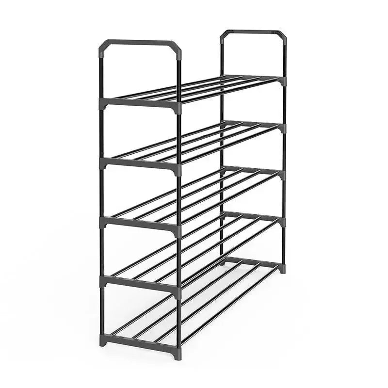 Simple Multilayer Shoe Rack Assembly Shoe Cabinets Reinforced Steel Tube Frame Shoe Shelves Space-saving Large-capacity Cabinet