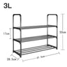 Simple Multilayer Shoe Rack Assembly Shoe Cabinets Reinforced Steel Tube Frame Shoe Shelves Space-saving Large-capacity Cabinet