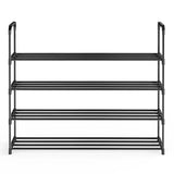 Simple Multilayer Shoe Rack Assembly Shoe Cabinets Reinforced Steel Tube Frame Shoe Shelves Space-saving Large-capacity Cabinet