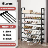 Simple Shoe Rack DIY Easy Assemble Dustproof Boots Organizer Stand Holder Space-Saving Shoes Storage Shelf Entryway Shoe Cabinet