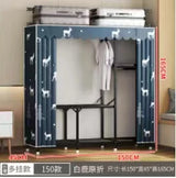 Simple open closets with no need to install folding wardrobe for clothes Storage locker bedroom cabinets Home furniture armoire