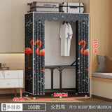 Simple open closets with no need to install folding wardrobe for clothes Storage locker bedroom cabinets Home furniture armoire