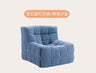 Single Sofa Waffle Couch Couch Light Luxury Simple Small Balcony Corduroy Suede Lazy Couch Lounge Chair