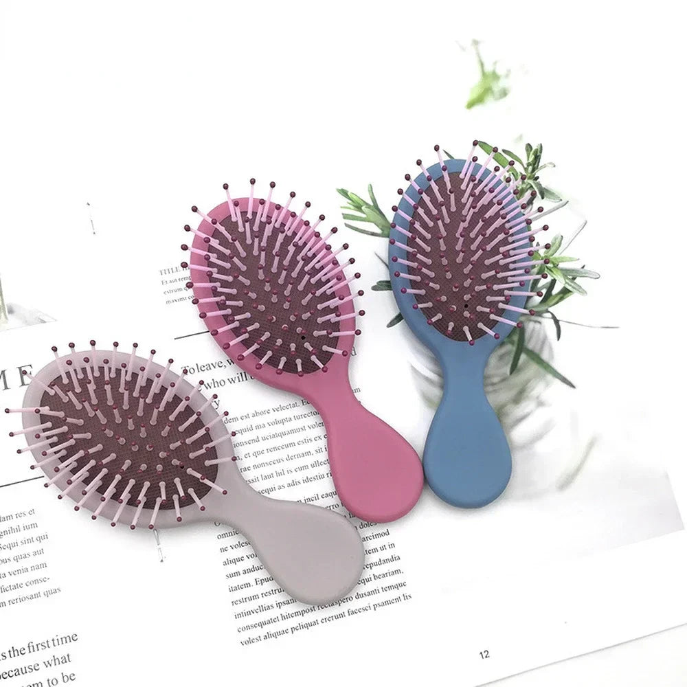 Small Air Cushion Untangling Comb Scalp Massage Anti Static Styling Wet Dry Children Smooth Hair Brush Hairdressing Care Tools