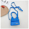 Small Square Shoulder Bag Baby Girl Fashion Retro Super Mini Handbag Kids Messenger Cross Body Bag PU Leather Child Wallet