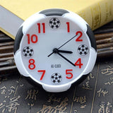 Soccer Table Decorative Football Ball Shaped Desk Clock For Outdoor Camping Desktop Bedsides Bedroom Birthday Soccer Fans Gift