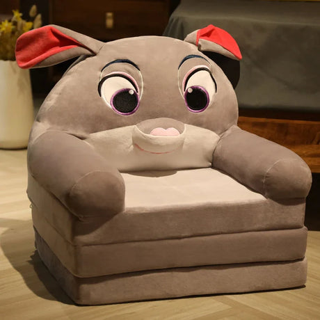 Sofas Children Sofa Cute Cartoon Lazy Folding Small Sofa Bed Girl Princess Baby Toddler Dual-purpose Child Seat  Sofas Princess