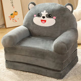 Sofas Children Sofa Cute Cartoon Lazy Folding Small Sofa Bed Girl Princess Baby Toddler Dual-purpose Child Seat  Sofas Princess