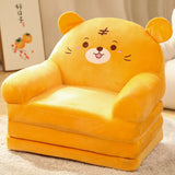 Sofas Children Sofa Cute Cartoon Lazy Folding Small Sofa Bed Girl Princess Baby Toddler Dual-purpose Child Seat  Sofas Princess