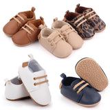 Soft Leather Baby Shoes Moccasins Infant Girls Boys Outdoor Rubber Sole Newborn First Walkers Toddler Anti-slip Crib Shoes