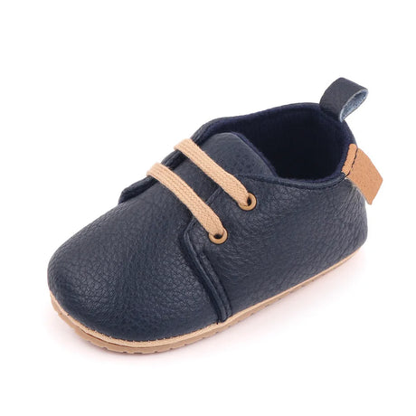 Soft Leather Baby Shoes Moccasins Infant Girls Boys Outdoor Rubber Sole Newborn First Walkers Toddler Anti-slip Crib Shoes