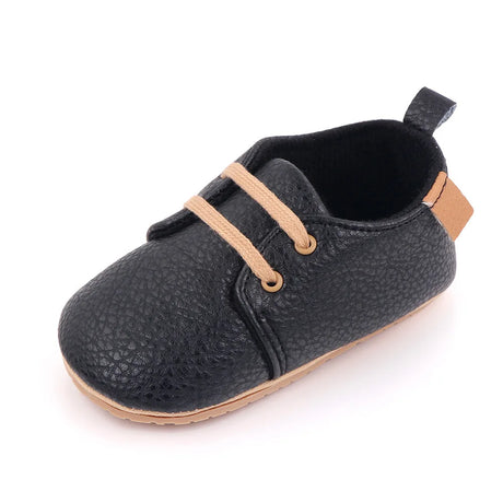 Soft Leather Baby Shoes Moccasins Infant Girls Boys Outdoor Rubber Sole Newborn First Walkers Toddler Anti-slip Crib Shoes