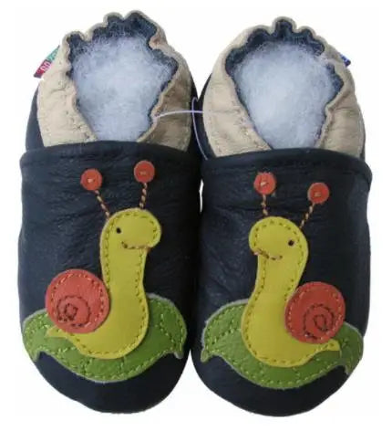 Soft Leather Shoes Baby Boy Girl Infant Shoe Slippers 0-6 months to 7-8 years Style First Walkers Leather Skid-Proof Kids Shoes