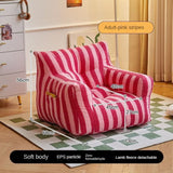 Soft Plush Fabric Children Sofa Reading Corner Baby Lazy Sofa Stool Girls Boy Baby Cute Small Sofa Chair Cartoon Seat Lazy Boy