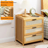 Solid Wood Bedside Table Simple Small Cabinet Modern Morocco Storage Cabinet For Bedroom Bedside