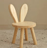 Solid Wood Stool Household Children Backrest Small Chair Wooden Bench Square Stool Coffee Table