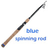 Sougayilang 1.8M 2.1M 2.4M 2.7M Portable Telescopic Fishing Rod Carbon Fiber Cork Wood Handle Spinning/Casting Fish Rod Tackle