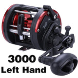 Sougayilang Saltwater Fishing Reels 3+1bb Casting Sea Fishing Reel Gear Ratio 3.8:1 Trolling Reel Round Baitcasting Reel