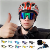 Sports Men Women UV400 Sunglasses Road Bicycle Glasses Mountain Bike Riding Goggles Fishing Glasses MTB Bike Sunglasses