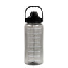 Sports Water Bottle With Straw 2 Liter Men Women Fitness Water Bottles Outdoor Cold Water Bottlesc With Time Marker Drinkware